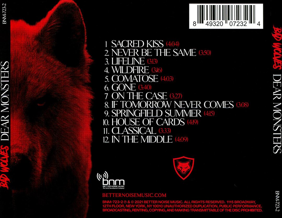 Dear Monsters cover art