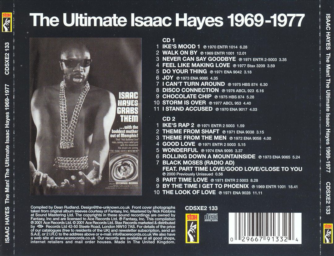Man!: The Ultimate Isaac Hayes 1969-1977 cover art