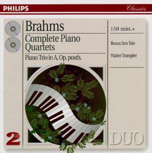 Brahms: Complete Piano Quartets cover art