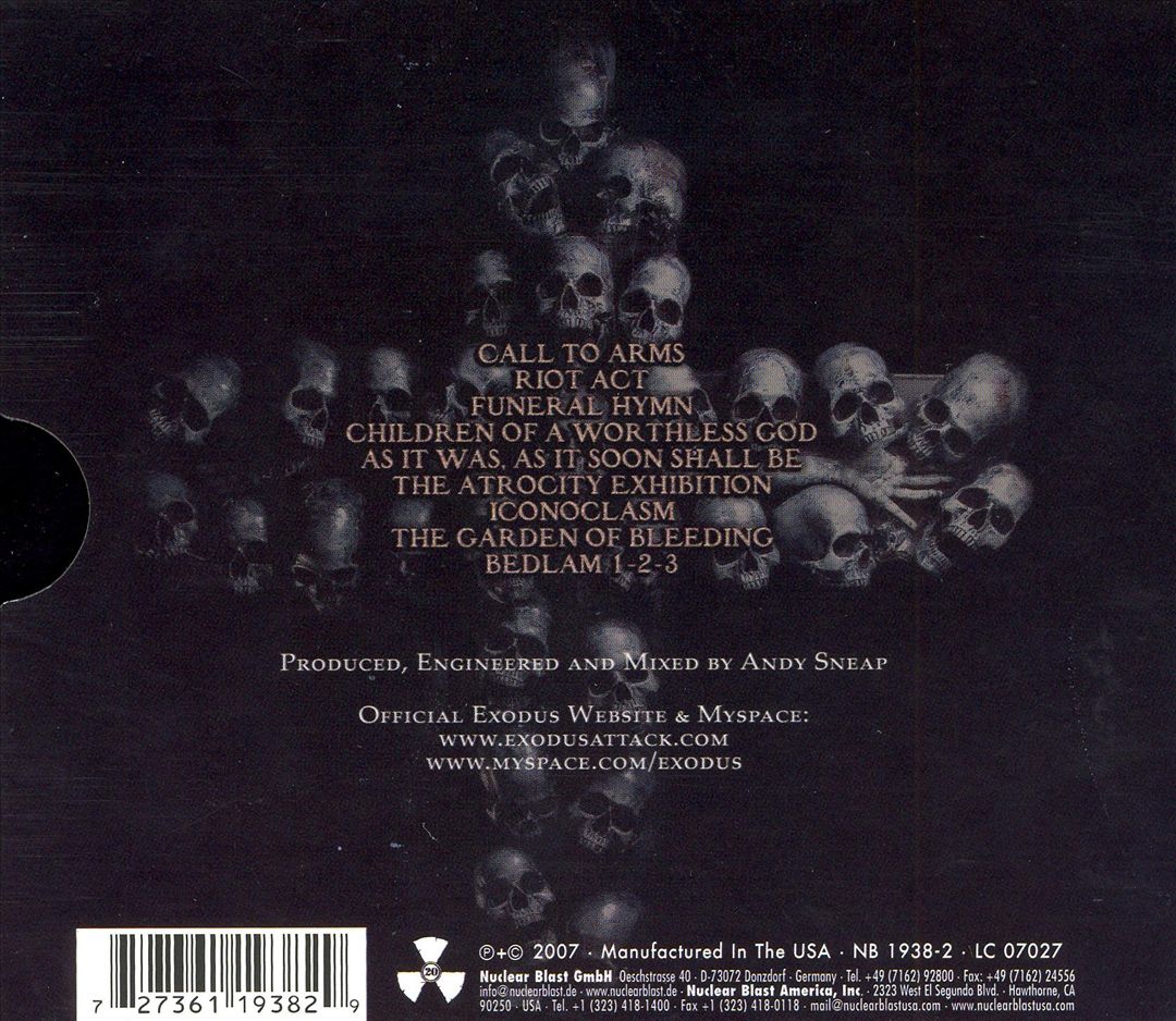 Atrocity Exhibition cover art