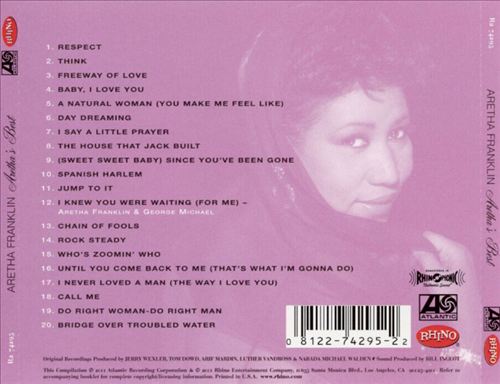 Aretha's Best cover art