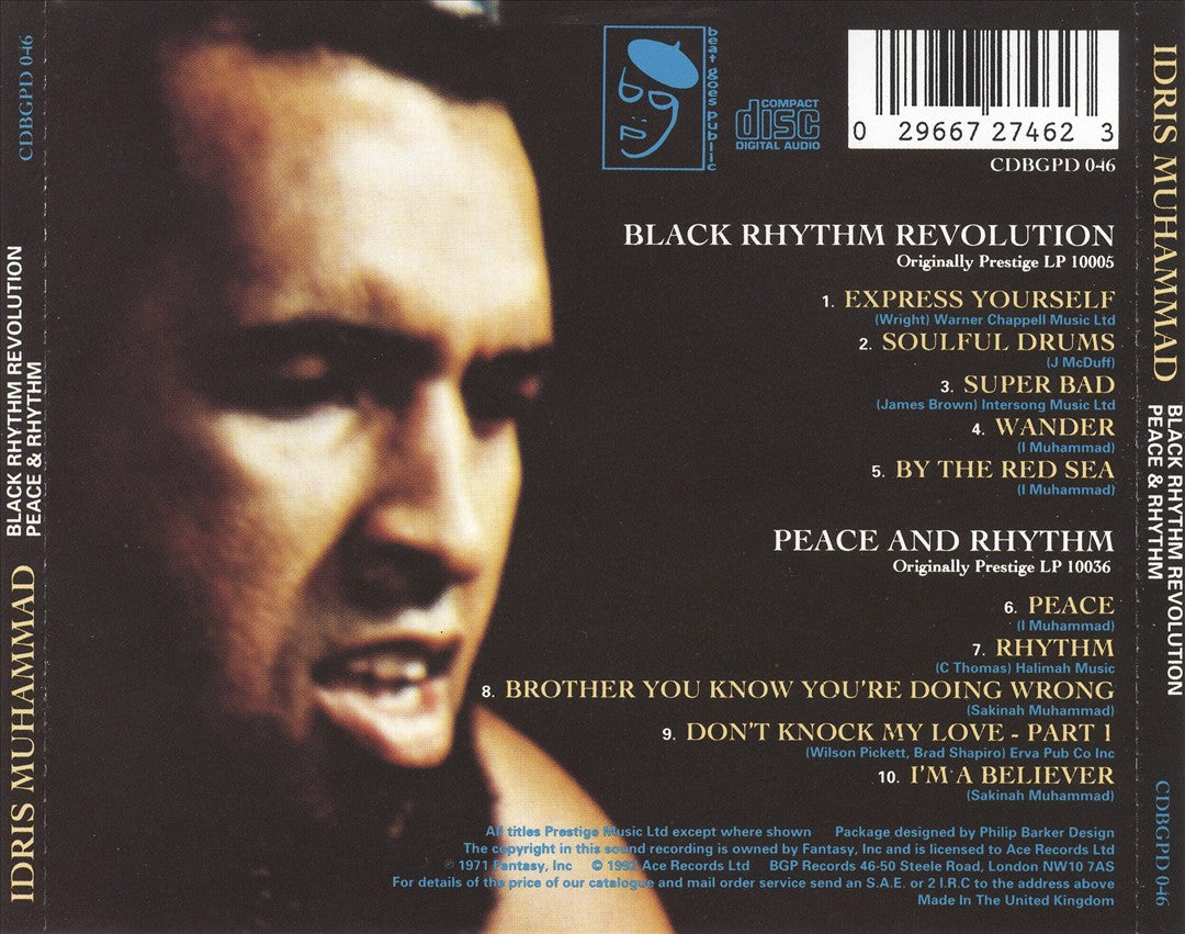 Black Rhythm Revolution!/Peace & Rhythm cover art