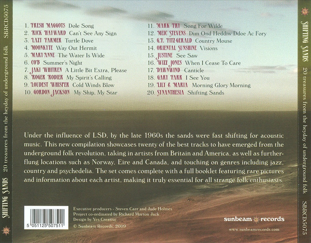 Shifting Sands: 20 Treasures from the Heyday of Underground Folk cover art