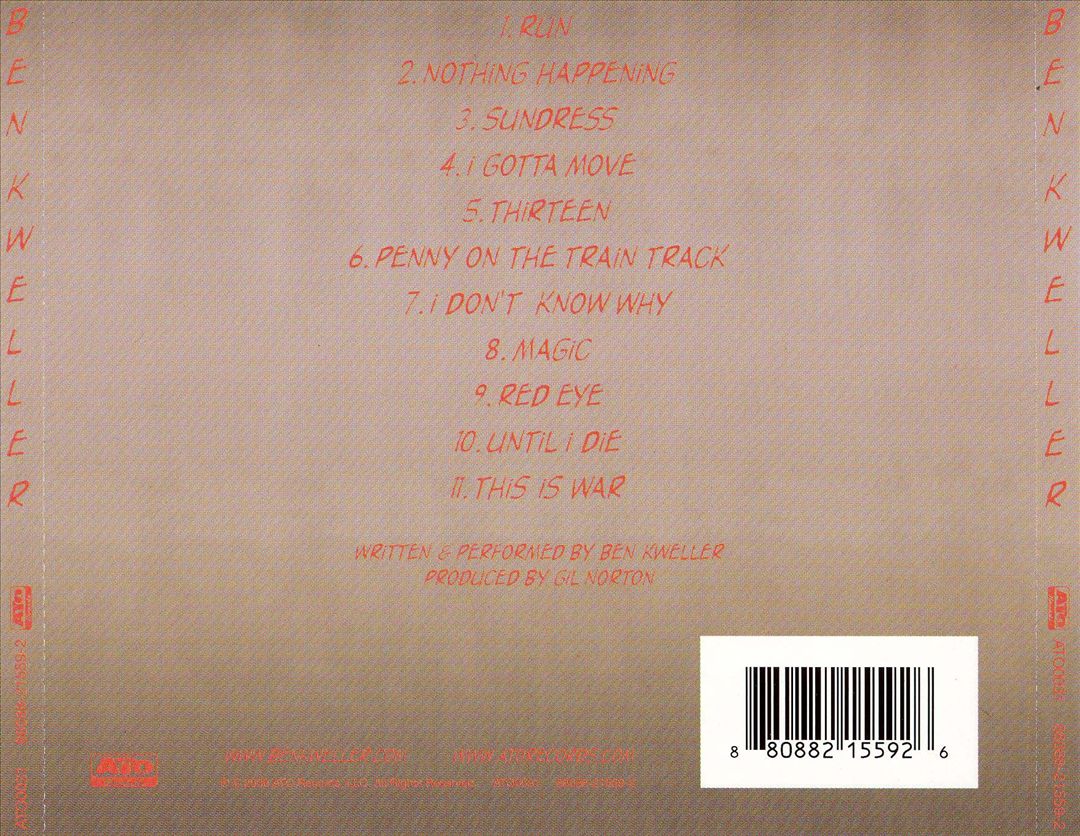 Ben Kweller cover art