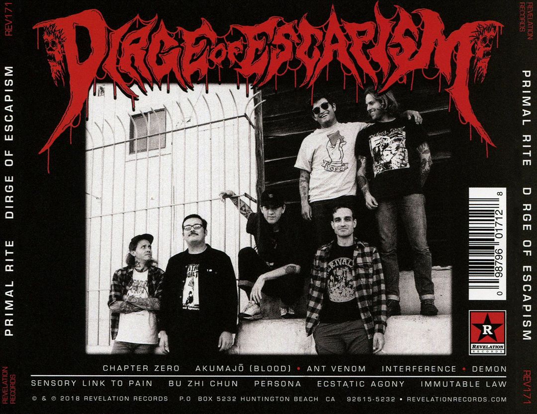 Dirge of Escapism cover art