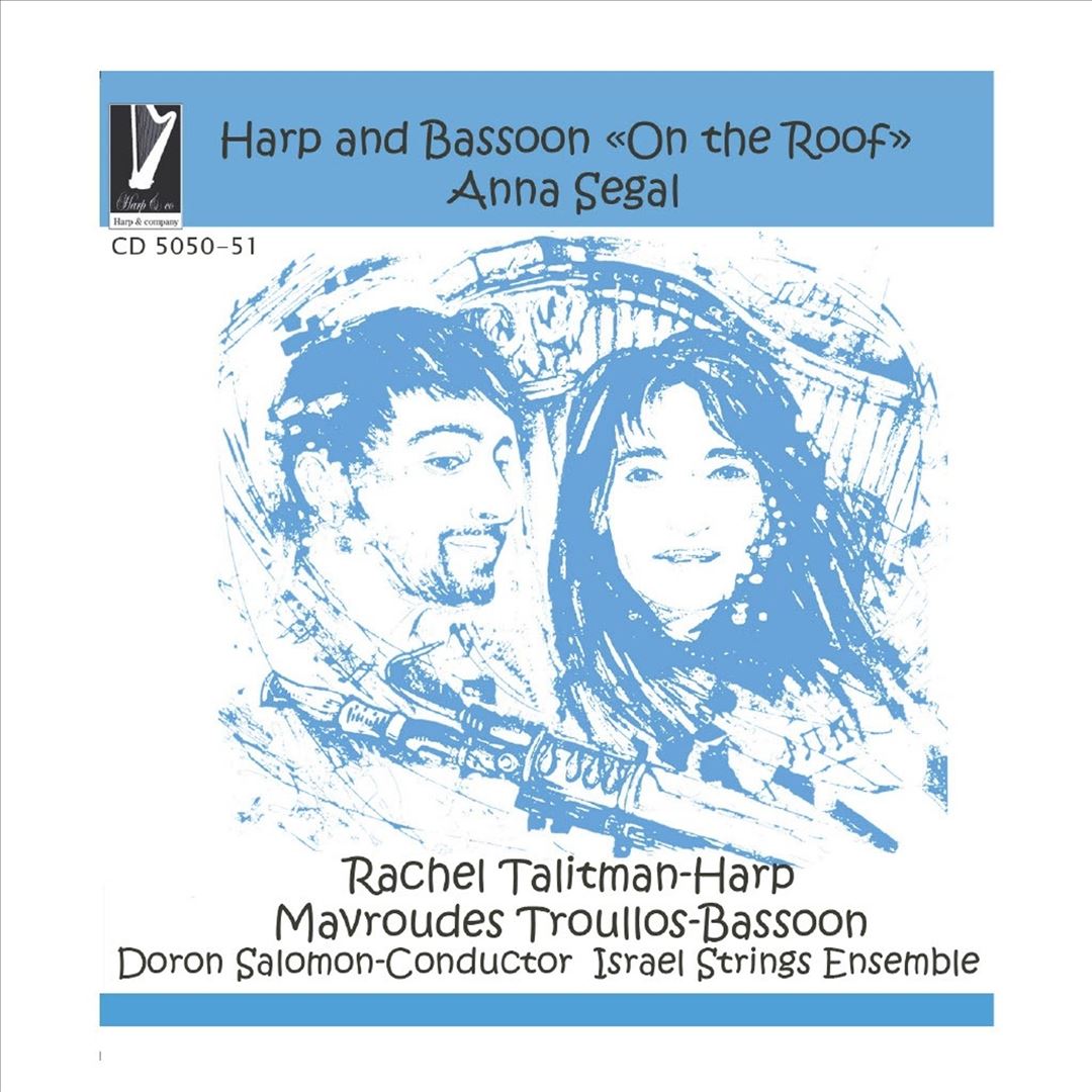 Harp and Bassoon "On the Roof": Music of Anna Segal cover art