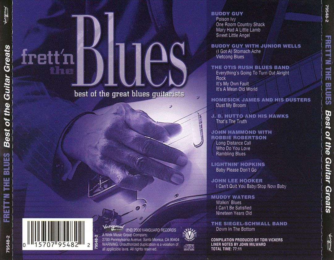 Frett'n the Blues: Best of the Great Blues Guitarists cover art