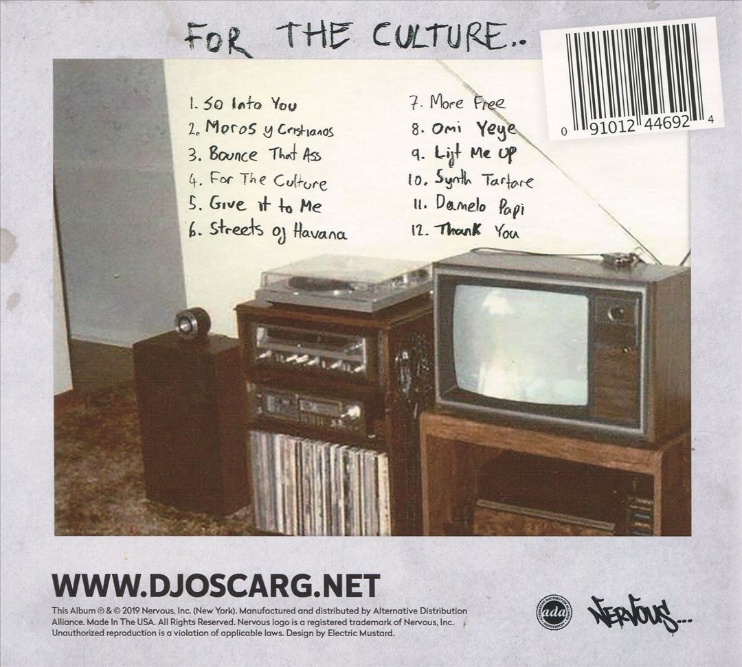 For the Culture cover art