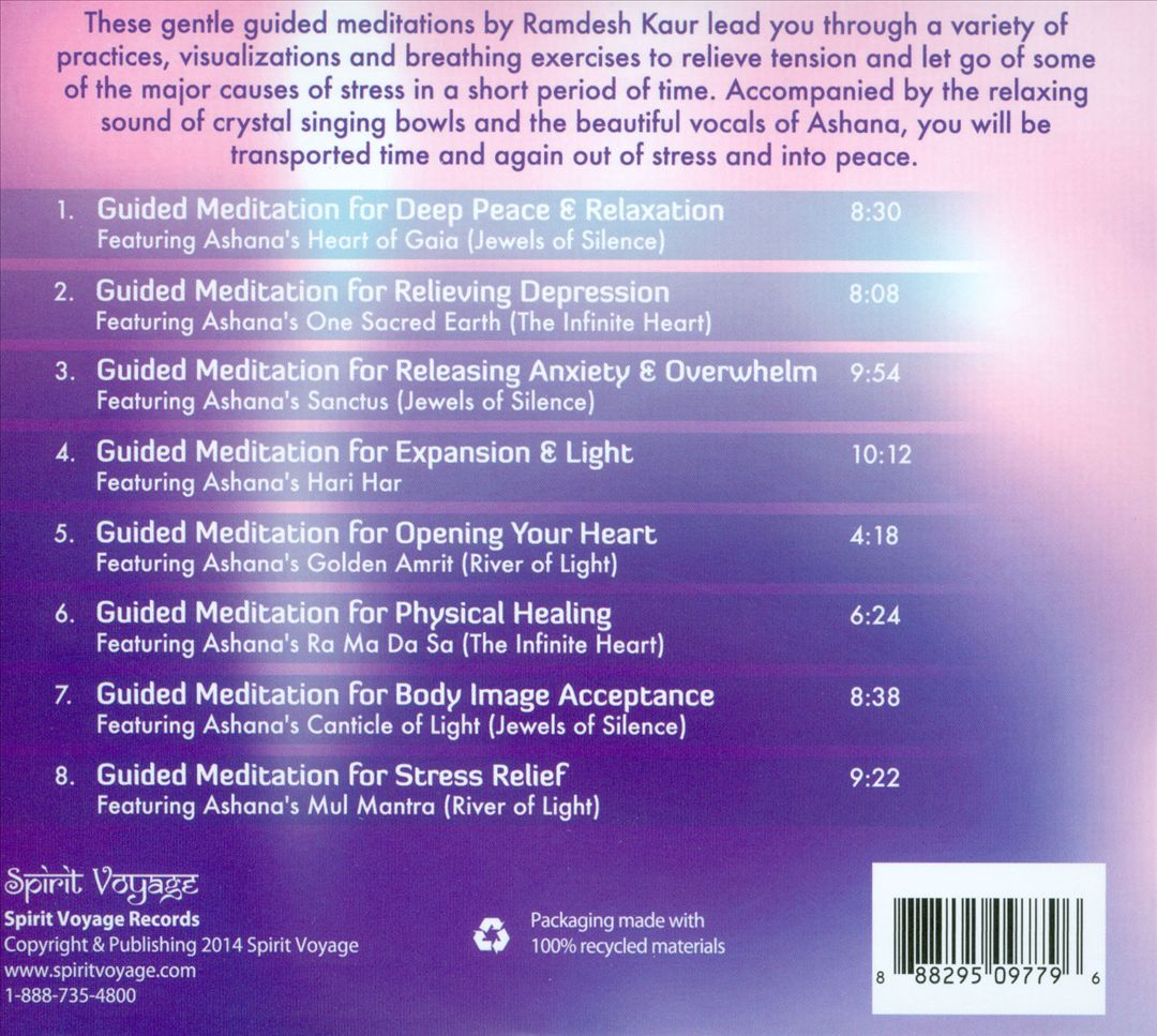 Stress Relief Meditations: Guided Meditations for Busy People cover art