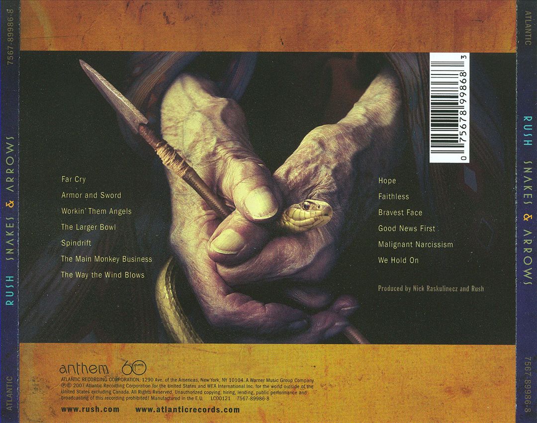 Snakes & Arrows cover art