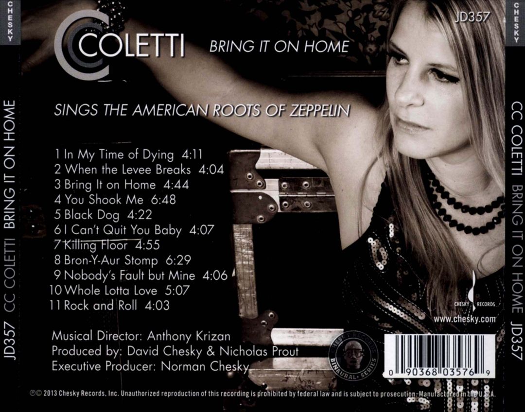 Bring It on Home: Sings the American Roots of Zeppelin cover art