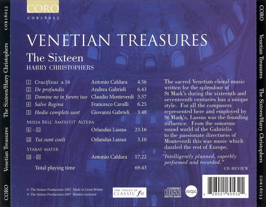 Venetian Treasures cover art