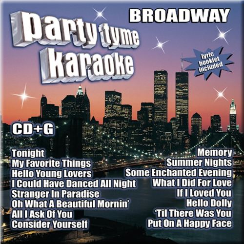 Party Tyme Karaoke: Broadway cover art