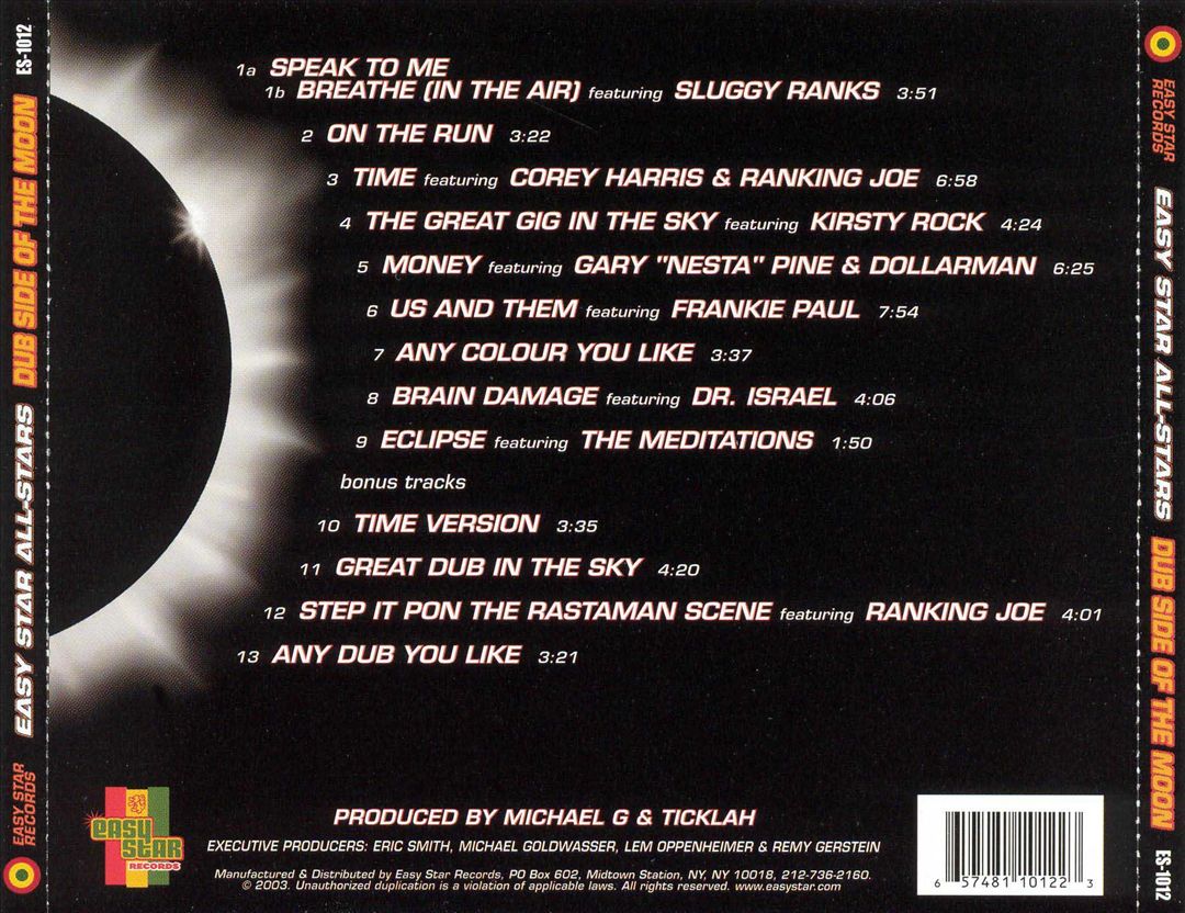 Dub Side of the Moon cover art