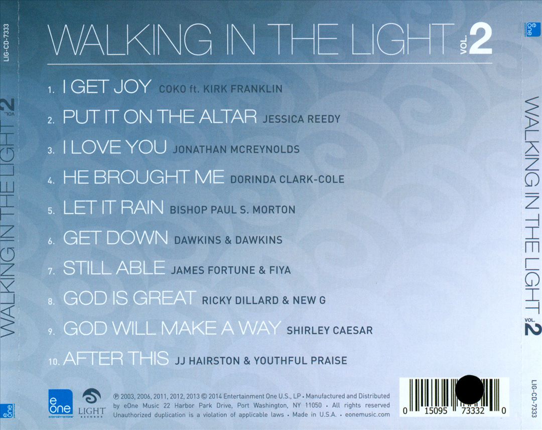 Walking In The Light, Vol. 2 cover art