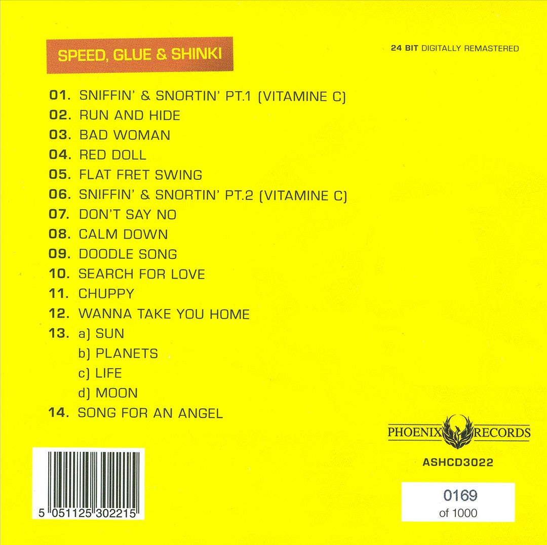 Speed, Glue & Shinki cover art