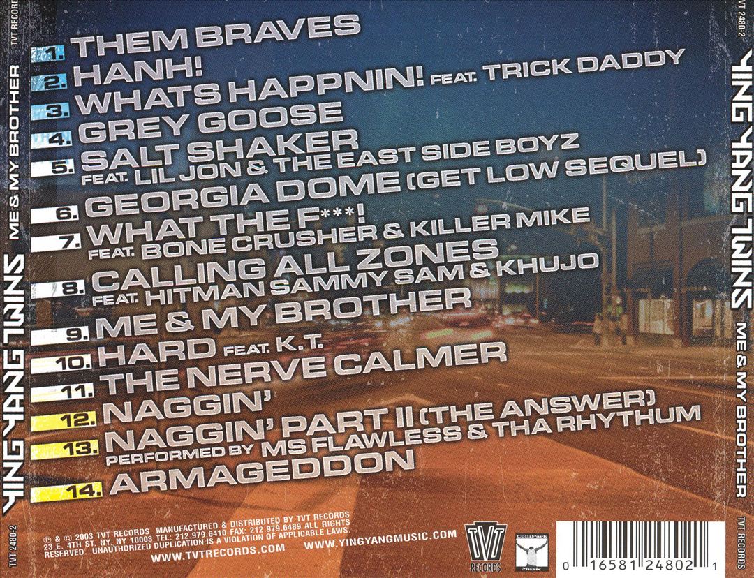 Me & My Brother cover art