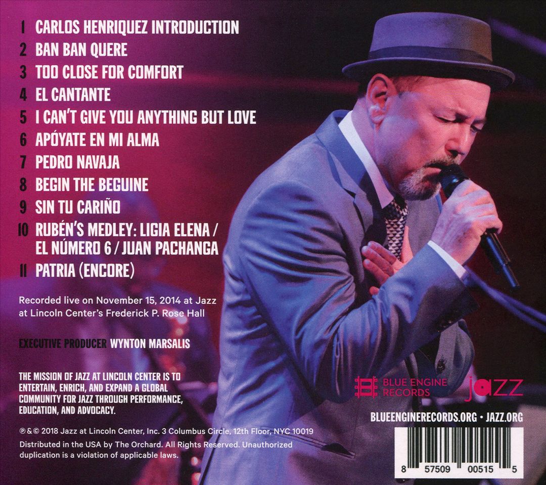 Noche con Rubén Blades cover art