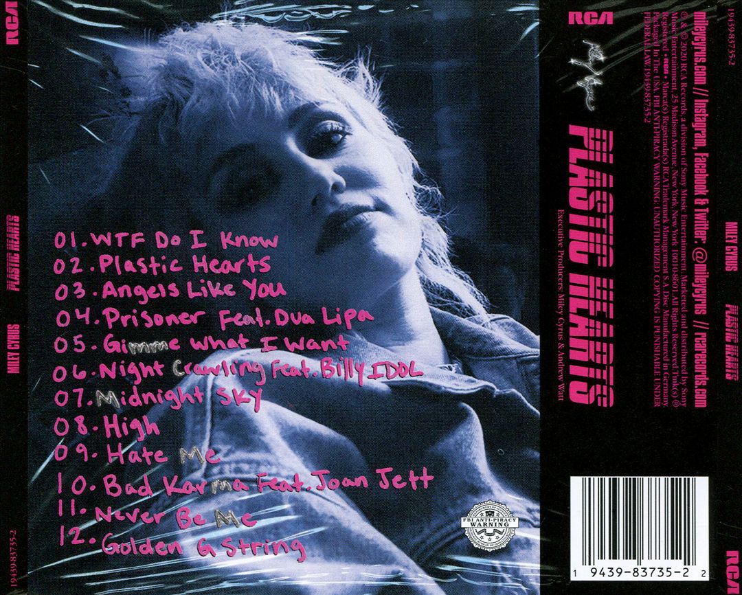 Plastic Hearts cover art
