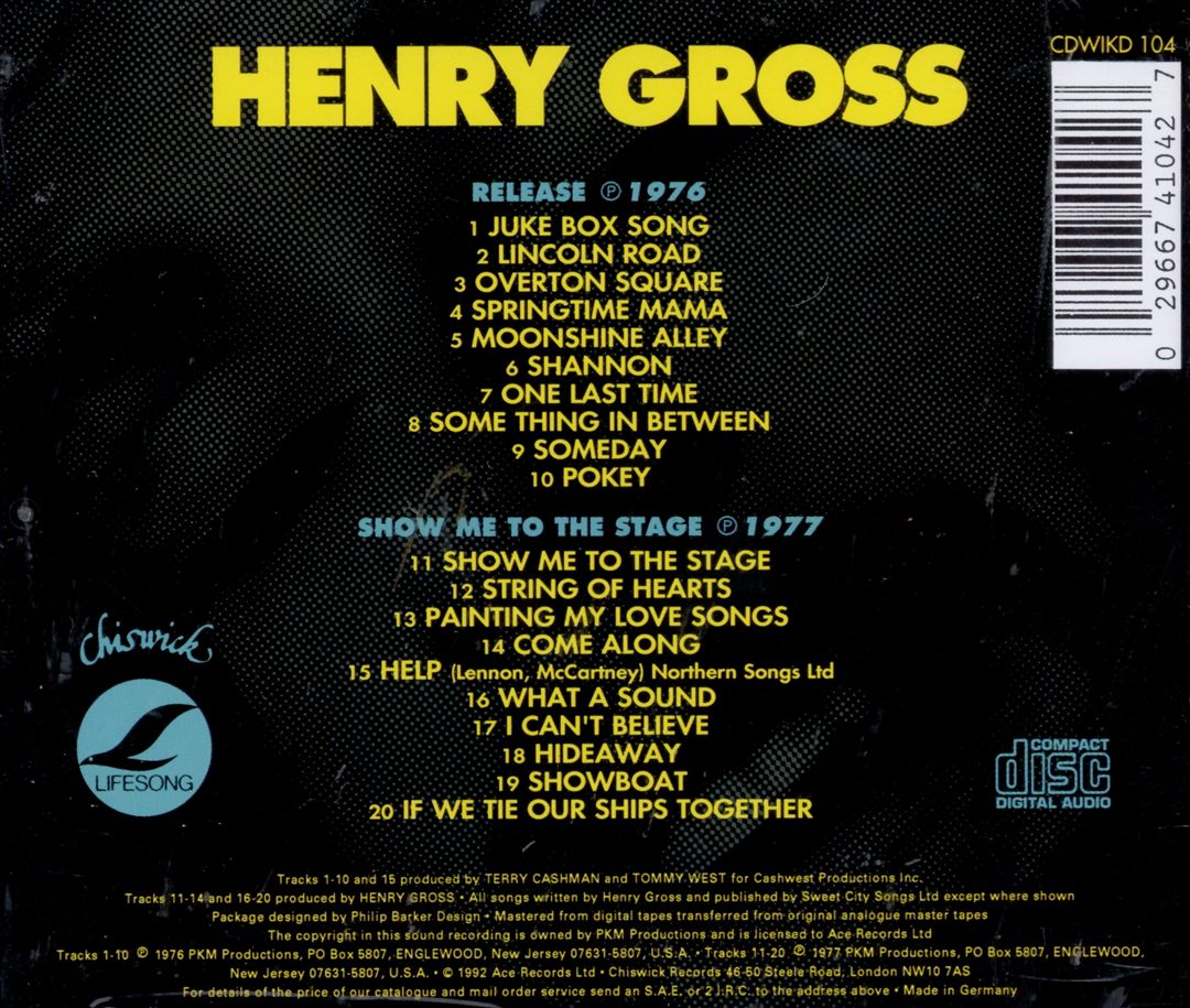 Release/Show Me to the Stage cover art