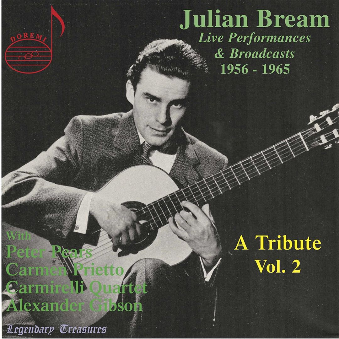 Julian Bream: Live Performances & Broadcasts, 1956-1965 cover art