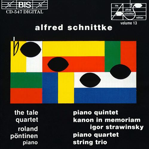 Schnittke: Piano Quintet, String Trio, etc. cover art