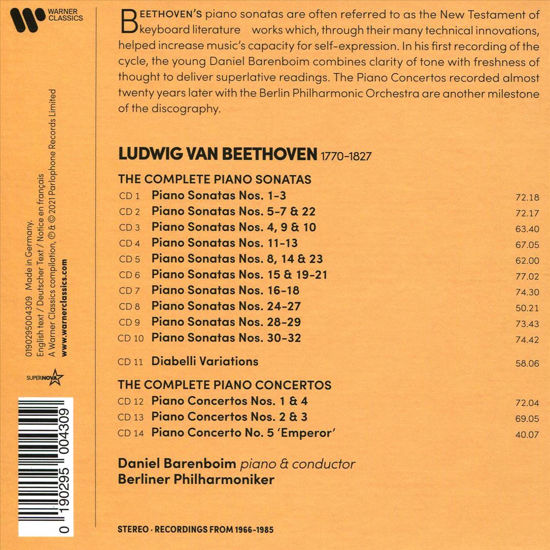 Beethoven: Complete Piano Sonatas & Concertos cover art