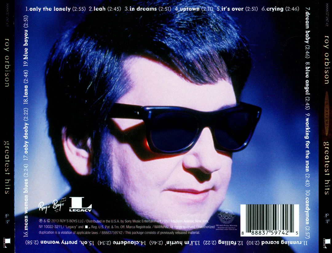 In Dreams: The Greatest Hits cover art