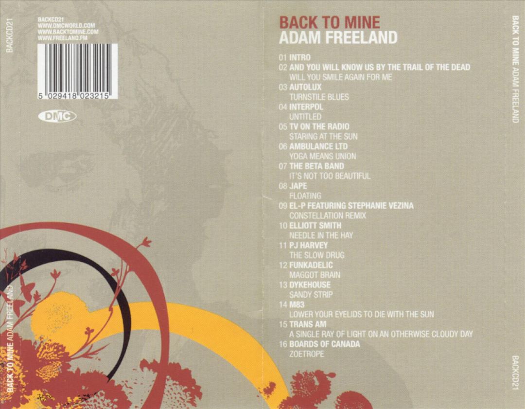 Back to Mine cover art