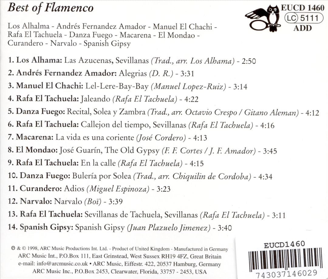 Best of Flamenco cover art