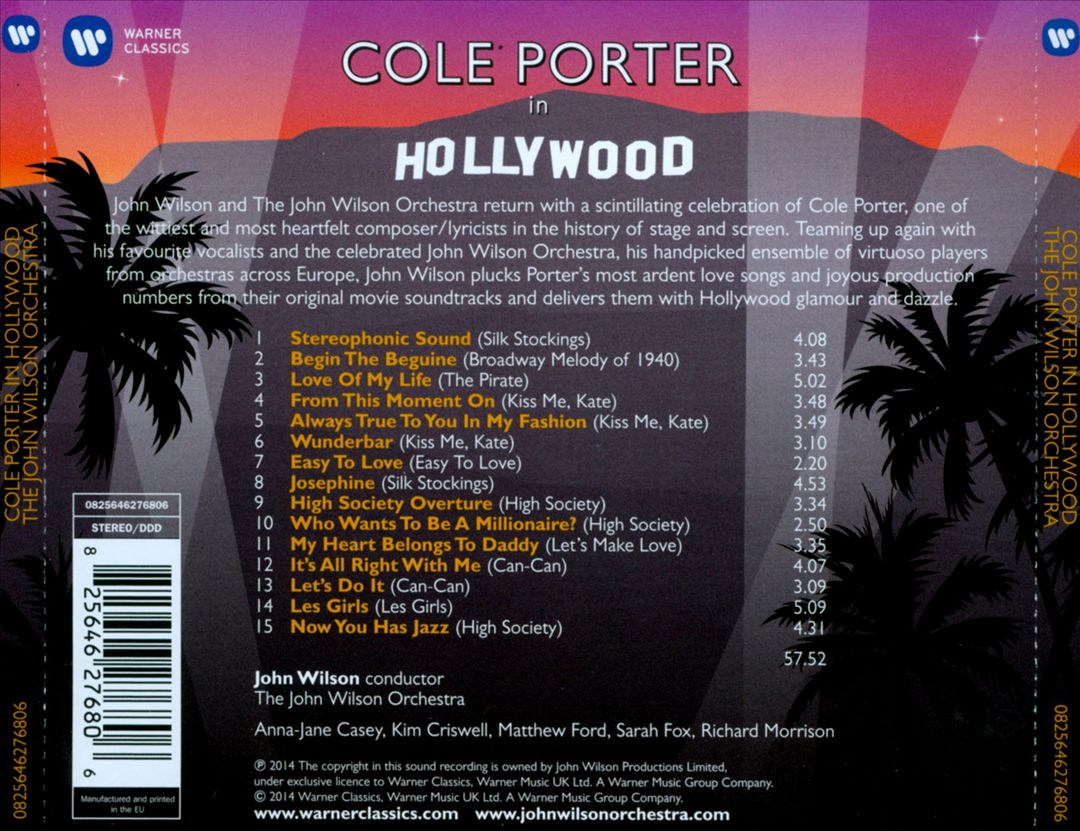 Cole Porter in Hollywood cover art