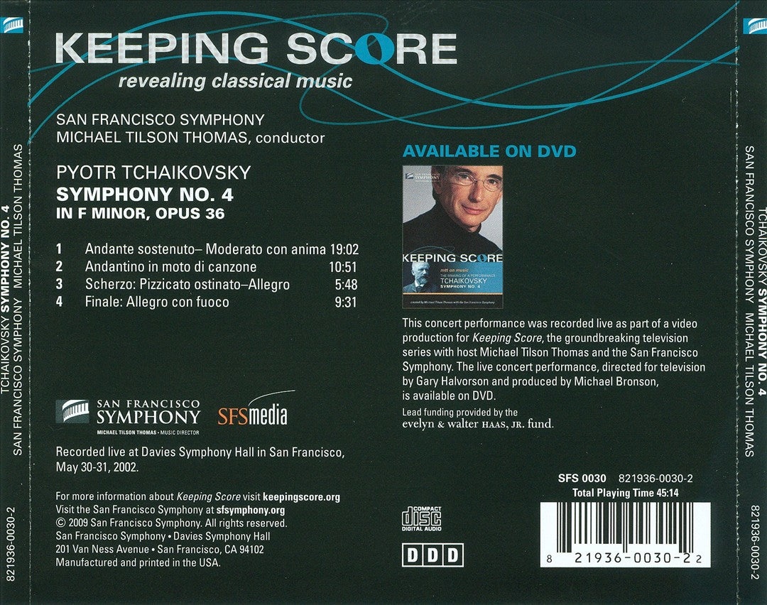 Tchaikovsky: Symphony No. 4 (Companion Concert Recording) cover art