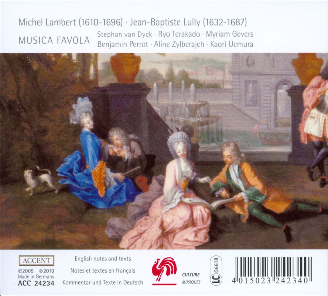 D'un feu secret: Michel Lambert - Airs de cour cover art