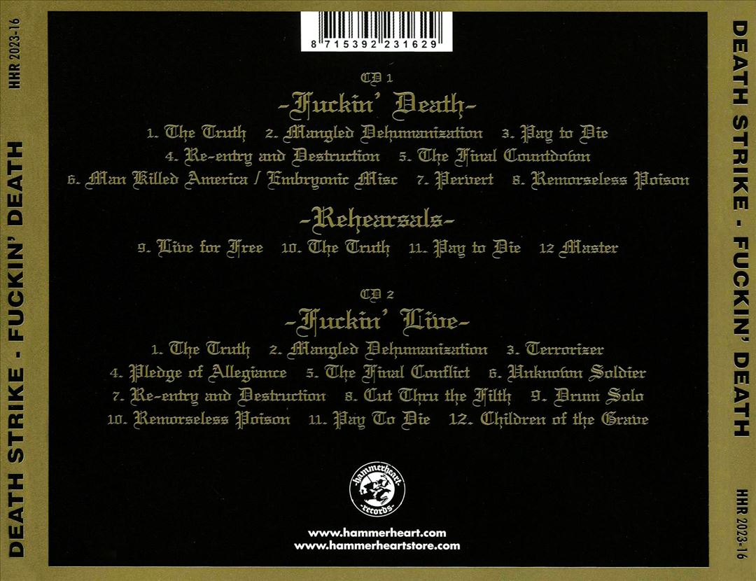 Fuckin' Death cover art
