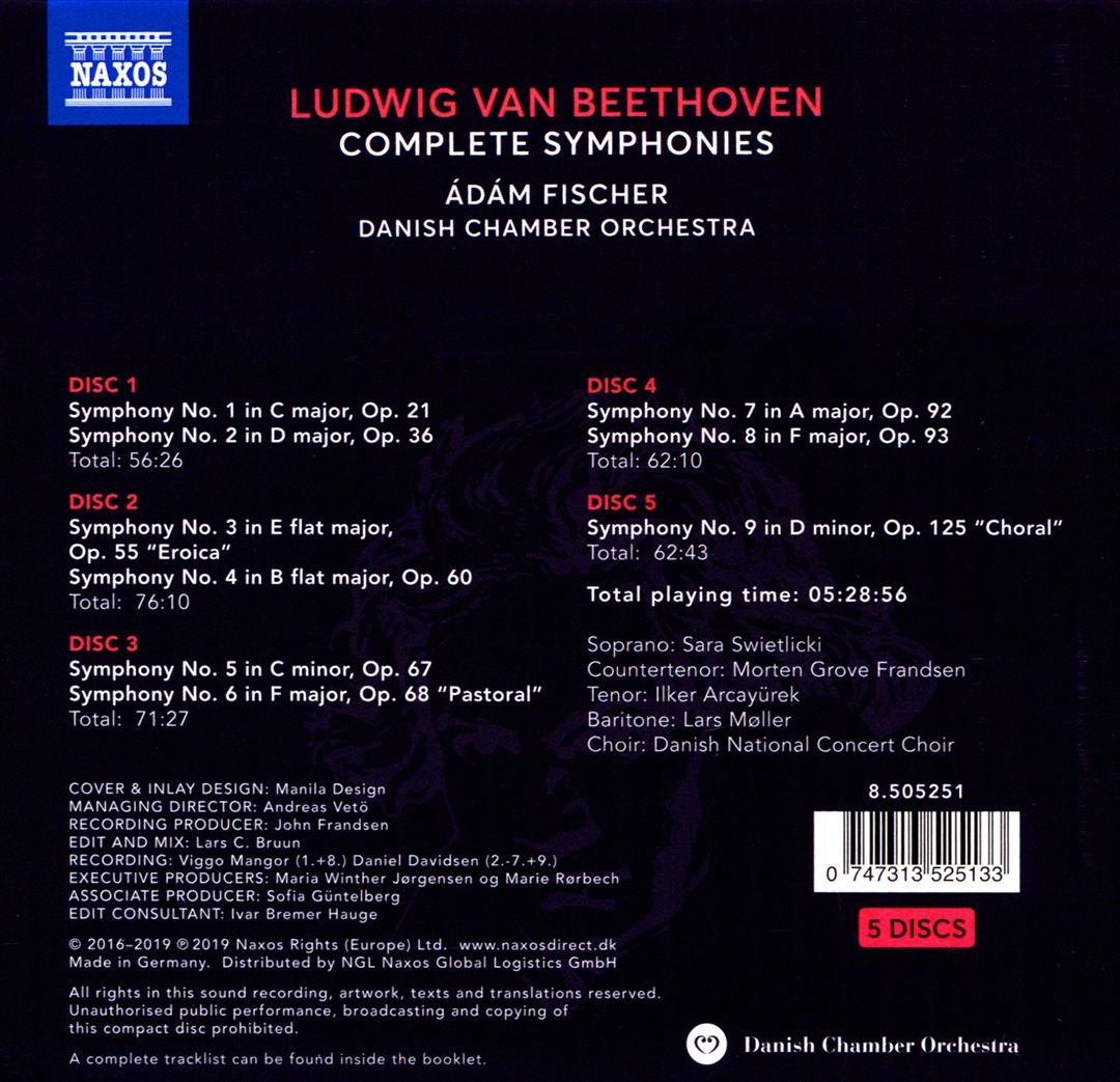 Ludwig van Beethoven: Complete Symphonies cover art