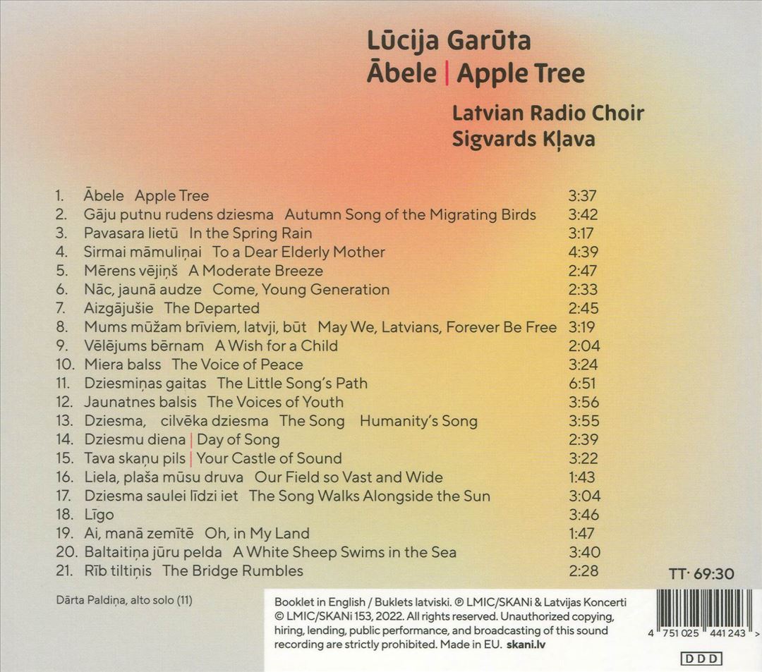 Lucija Garuta: Abele (Apple Tree) cover art