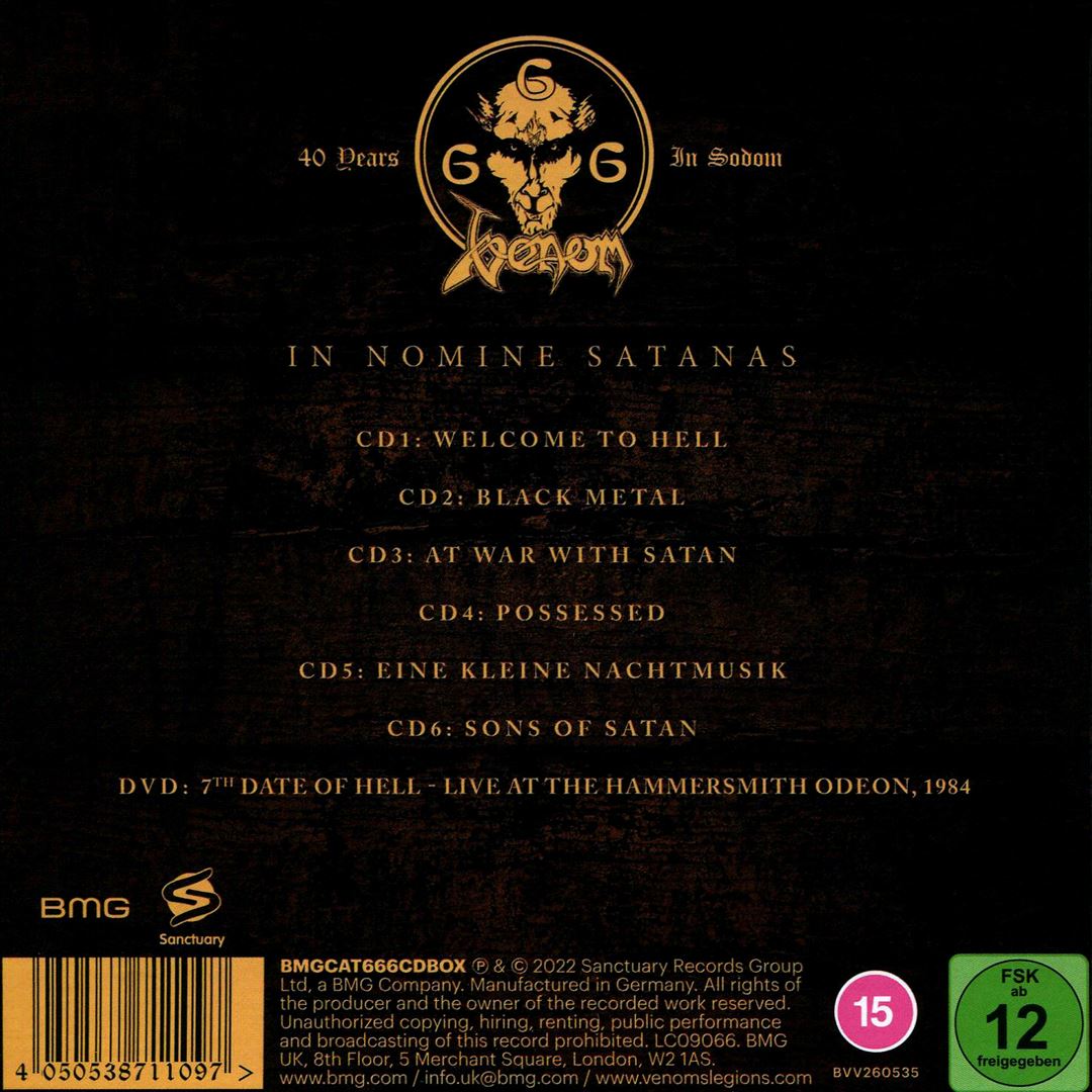 In Nomine Satanas cover art