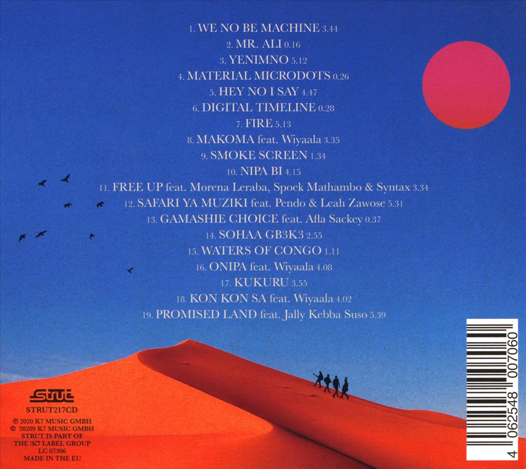 We No Be Machine cover art