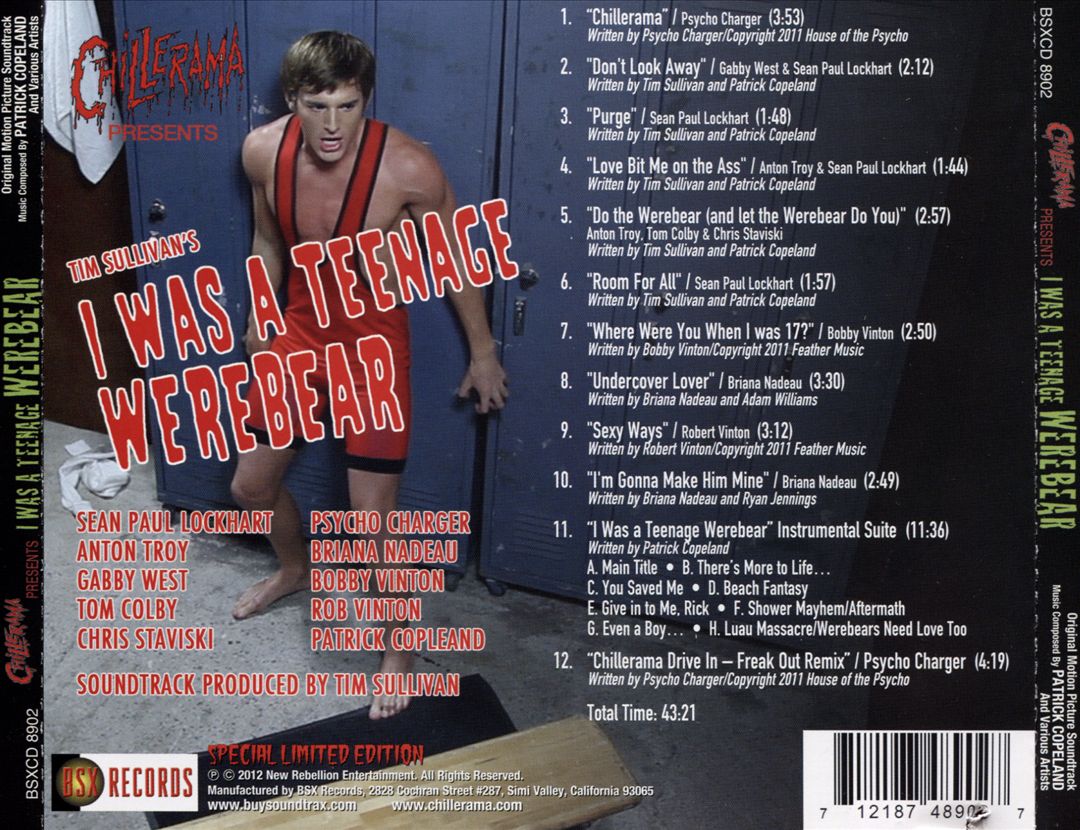 Chillerama: I Was a Teenage Werebear cover art