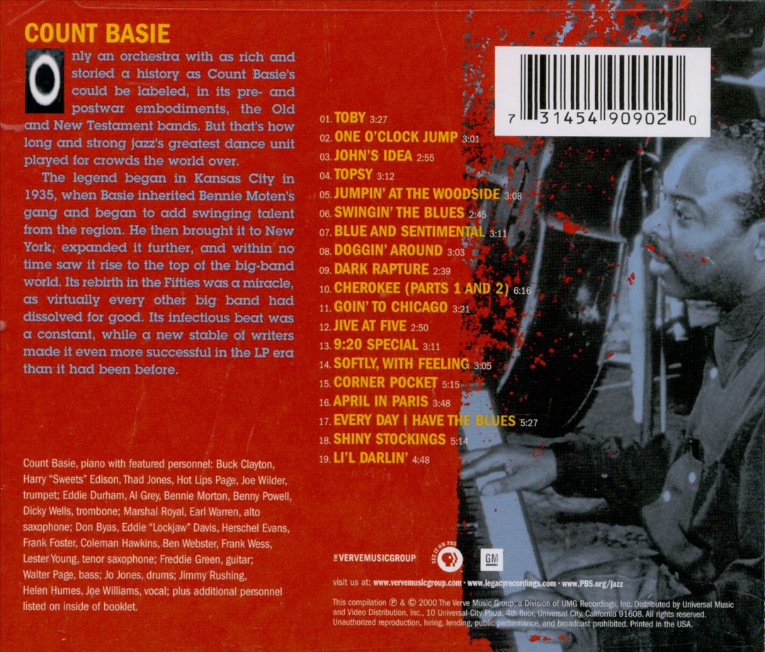 Ken Burns Jazz cover art