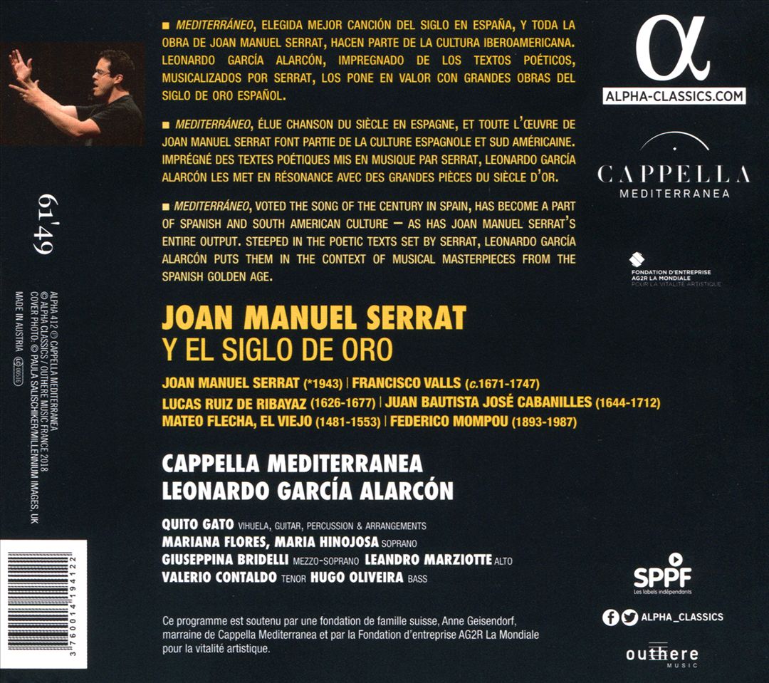 De Vez en cuando la Vida: Joan Manuel Serrat y el siglo de oro cover art