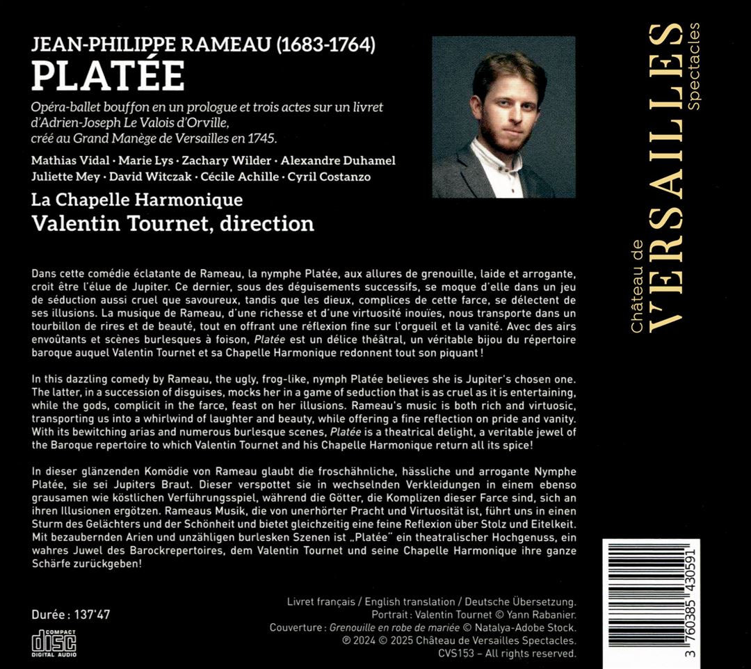 Rameau: Platée cover art