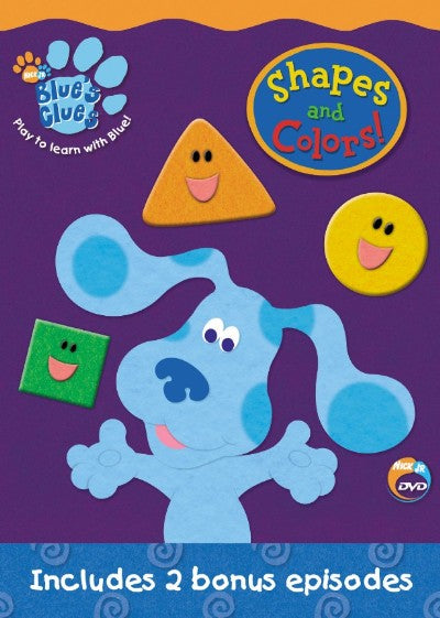 Blue's Clues - Shapes and Colors! cover art