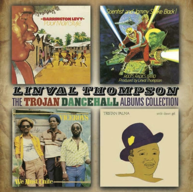 Linval Thompson Trojan Dancehall Albums Collection: Four Original Albums cover art