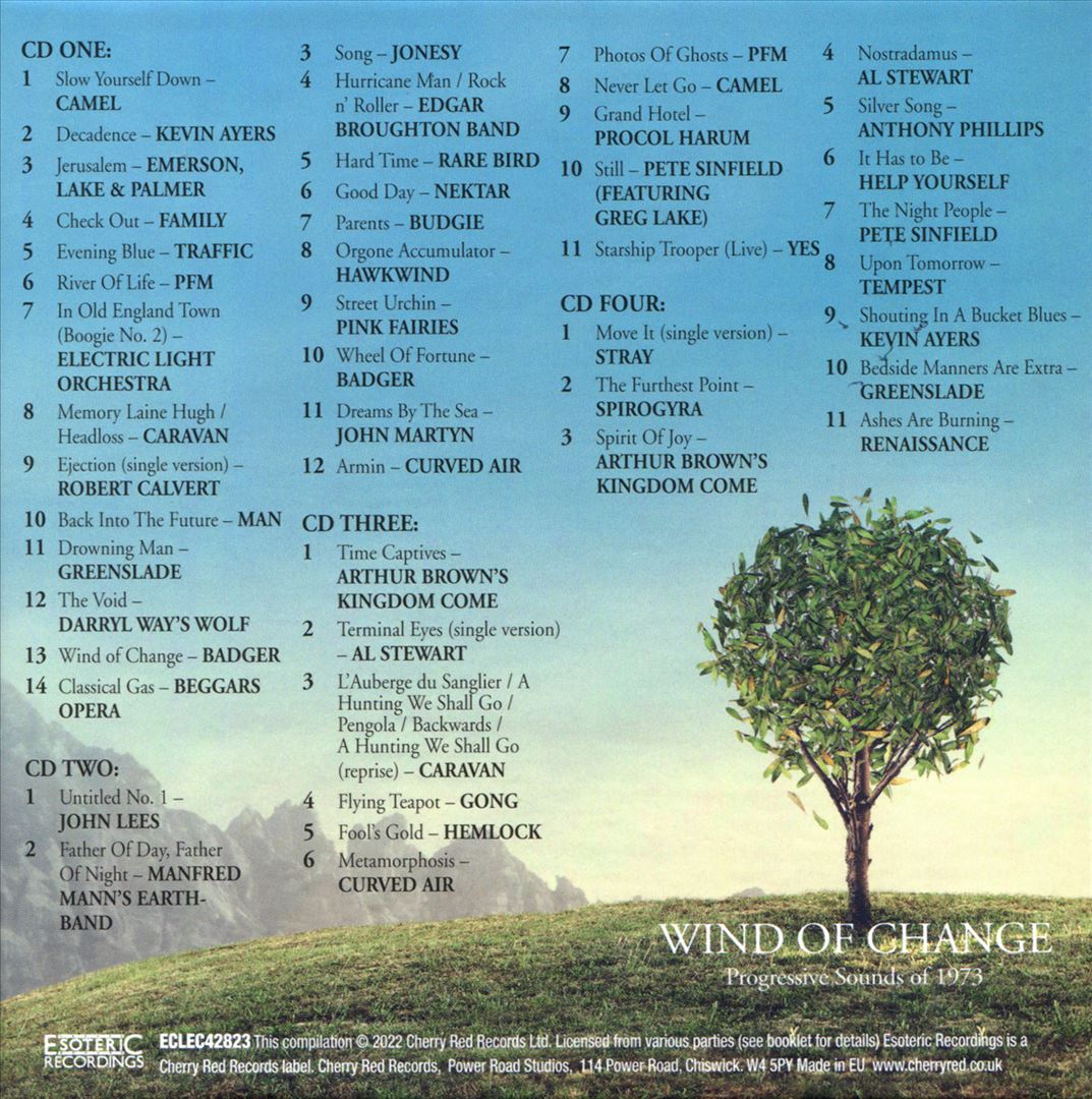 Wind of Change: Progressive Sounds of 1973 cover art