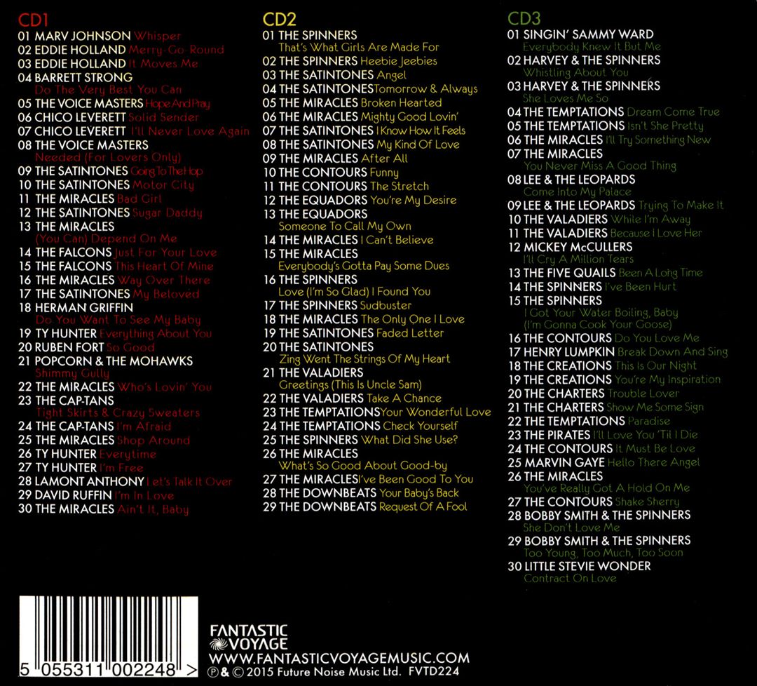 Motor City: The Motown Vocal Group Sound cover art