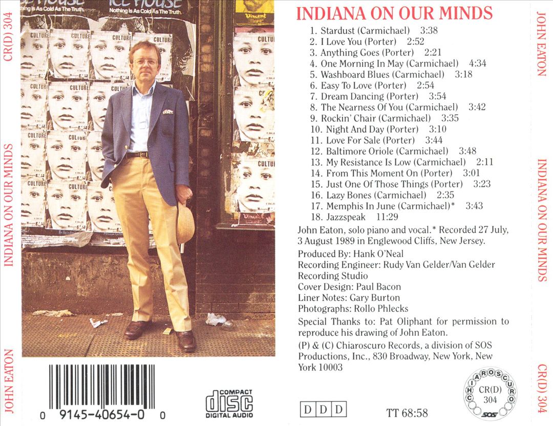 Indiana on Our Minds: The Music of Cole Porter cover art