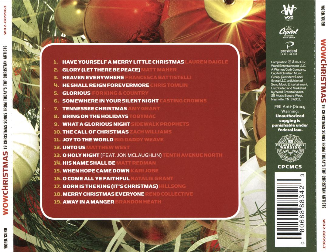 Wow Christmas, Vol.1 cover art