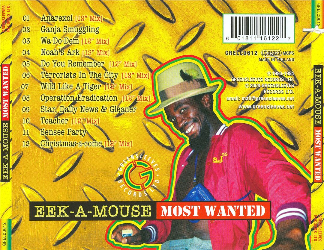 Most Wanted: Eek-A-Mouse cover art