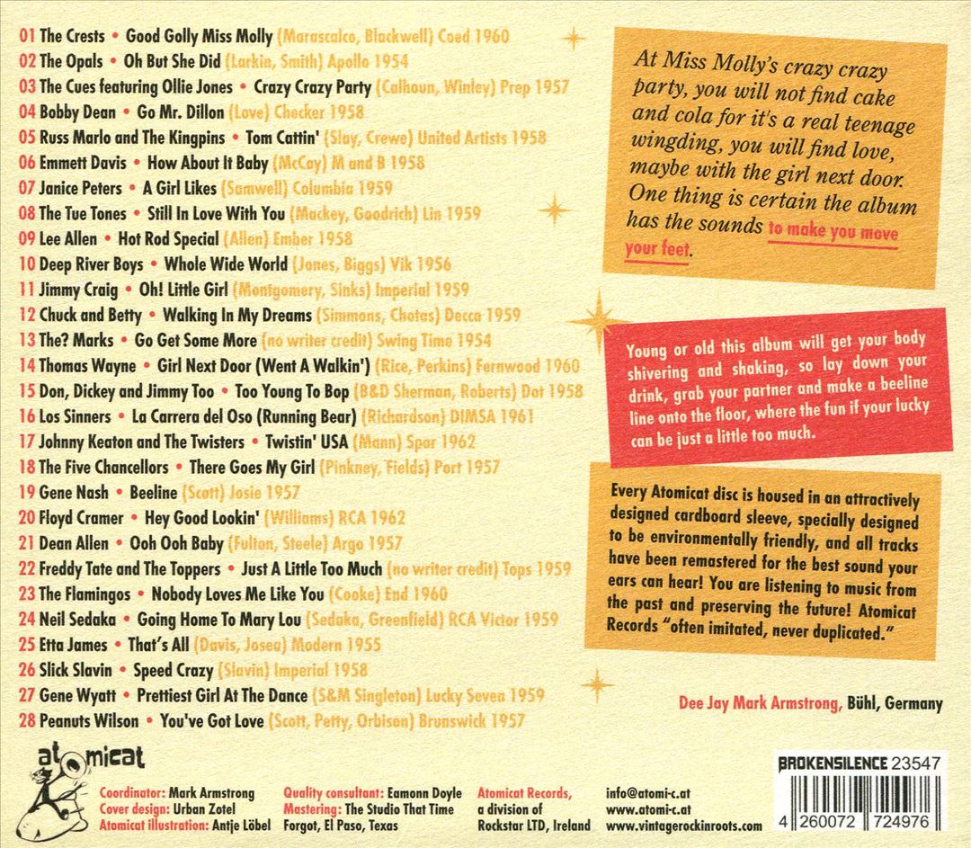 Atomicat Rockers Vol 2. - Crazy Crazy Party cover art